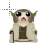 Yoda Porg Star Wars cursor