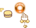 Yellow Macaron Cursors cursor preview