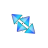 Diagonal NE - Blue cursor