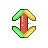 Vertical resize cursor