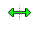 Horizontal resize cursor