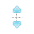 Vertical resize cursor