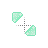 Anemo Diagonal Resize 1 Animated cursor