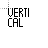 Vertical resize cursor