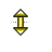 Vertical resize cursor