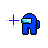 Blue among us --- cur cursor