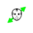 Jason Voorhees diagonal resize left cursor