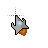 Space Ship Cursor cursor