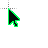 green nnn black cursor