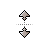 Vertical resize cursor