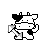 cow diagonal resize right cursor