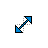 Blue Diagonal 2 cursor