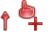 Oxygen Red Cursors cursor preview