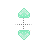 Vertical resize cursor