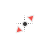 black numix diagonal resize 2 cursor