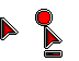 RGB metallic - Preview version Cursors preview