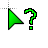 set green(3) cursor