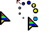RGBY (Red, Green, Blue, Yellow) Cursors preview
