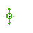 Vertical resize cursor