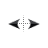 Horizontal resize cursor