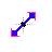 diagonal rezise 2 blue pink cursor
