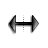 Horisonal resize cursor