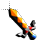 Zelda Majora's Mask Gilded Sword cursor