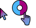 Colloid Dark Cursors cursor preview