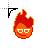 Fire Spirit Cookie cursor
