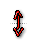 Vertical resize cursor