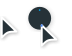 Material Design Dark Cursors preview