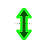 Vertical resize cursor