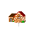 32xplace house framed red roof cursor
