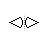 Horizontal resize cursor