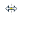 Horizontal resize cursor