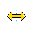 Horizontal resize cursor