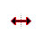 Horizontal resize cursor