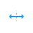 Horizontal resize cursor