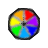 Rainbow Wheel cursor