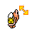 Yellow Koopa diagonal resize 1 cursor