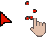 Metro X3 Bold Red Cursors cursor preview