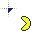 pac-man left cursor