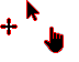 Black And Red Pack Cursors preview