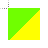 green and yellow cursor