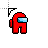 Red (Among Us) Cursors preview