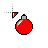 Final Basic Red Ornament cursor