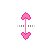 Vertical resize cursor