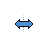 Horizontal resize cursor