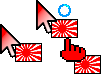 JP_RisingSun_Flag Cursors cursor preview