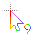 Rainbow Question Cursor cursor